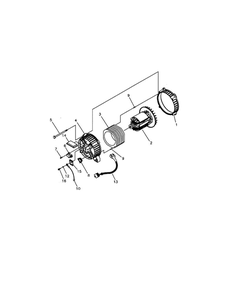 Alternator Diagram and Parts List for 01893  Briggs and Stratton Generator